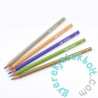 Kidea 24 színű színes ceruza fém dobozban - Pasztell (KPTMP24KA)