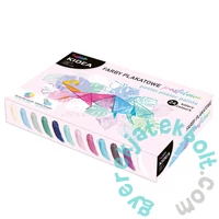 Kidea 24 színű tégelyes plakát festék készlet - Pasztell (FPP24KKA)