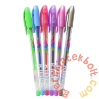 Kidea 36 színű fluoreszkáló és metál zselés toll készlet
