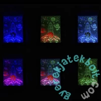 Kidea 3D Neon rajztábla szemüveggel - kék