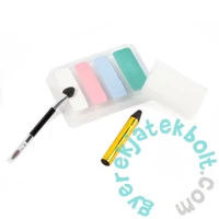 Kidea 4 színű arcfesték készlet matricákkal - Hercegnős