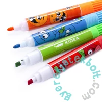 Kidea 6 színű mini kétoldalú illatos filctoll