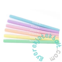 Kidea 6 színű kétoldalú pasztell ecset filctoll