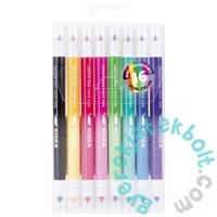 Kidea 8 db-os 16 színű kétoldalú filctoll