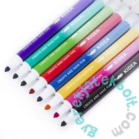 Kidea 8 db-os 16 színű kétoldalú filctoll