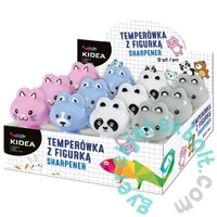 Kidea Állatos műanyag tartályos hegyező - négyféle