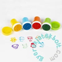 Kidea Állatos nyomda szett - 9 db-os