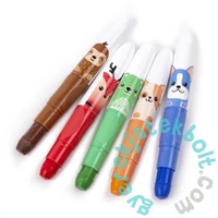 Kidea Állatos puha 10 színű zsírkréta