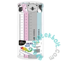 Kidea 15 cm-es állatos vonalzó - négyféle (LF15CMKAD)