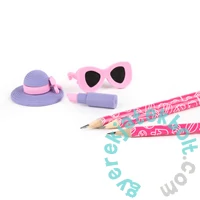 Kidea grafit ceruza - 3 db-os - illatos radírral - Málnás sajttorta (ZAGOMSKA)