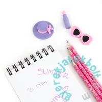 Kidea grafit ceruza - 3 db-os - illatos radírral - Málnás sajttorta (ZAGOMSKA)