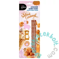 Kidea grafit ceruza - 3 db-os - illatos radírral - Sós Karamell (ZAGOSKKA)