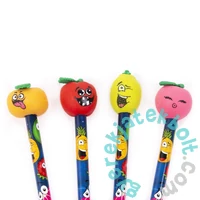 Kidea Gyümölcsös HB grafit ceruza radírral - többféle