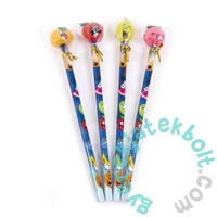 Kidea Gyümölcsös HB grafit ceruza radírral - többféle