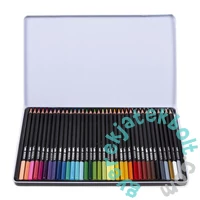 Kidea háromszög színes ceruza fém dobozban - 36 db-os