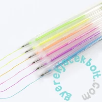 Kidea hatszínű zselés toll - Pasztell