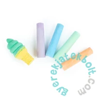 Kidea Jumbo kréta 8 db-os készlet - Olasz fagyi (KRJLW8KA)