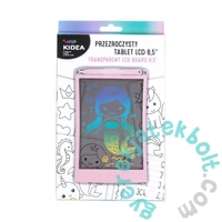 Kidea LCD kijelzős rajztábla - Rózsaszín - 25 cm