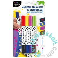 Kidea Magic filctoll nyomdával 5 db-os (MFSKA)