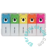 Kidea Mini Figurás szövegkiemelő - 5 db-os
