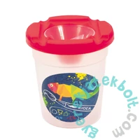 Kidea műanyag ecsettál fedéllel - többféle