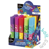 Kidea Jumbo illatos kétoldalú filctoll - többféle