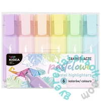 Kidea pasztell szövegkiemelő - 6 db-os