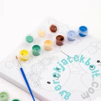 Kidea számfestő füzet - maci (OMNMIKA)