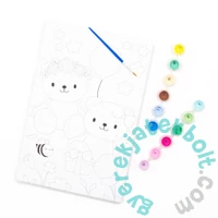 Kidea számfestő füzet - maci (OMNMIKA)