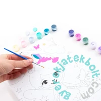 Kidea számfestő füzet - tündér (OMNMAKA)