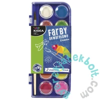 Kidea 12 színű vízfesték készlet (FA12KKA)