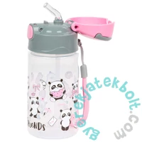 Pandás műanyag kulacs 330 ml - Friends (BC05)