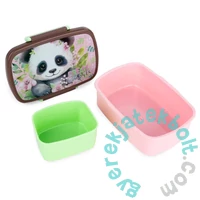 Pandás műanyag uzsonnás doboz - Dream (SAPA10)