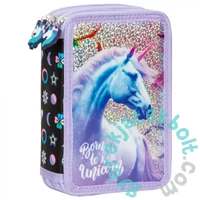 Unikornis felszerelt 3 emelets tolltartó - Born to be a Unicorn (PWTJR15)