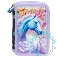 Unikornis felszerelt 3 emelets tolltartó - Born to be a Unicorn (PWTJR15)