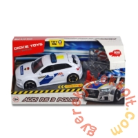 Dickie SOS Series Audi RS3 játék rendőrautó - 15 cm (3713011)