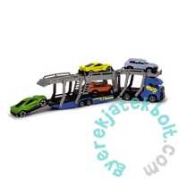 Dickie City Express autószállító kamion - Kék - 28 cm (3745008)