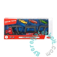 Dickie City Express autószállító kamion - Piros - 28 cm (203745008)