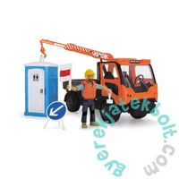 Dickie Darus teherautó mobil WC-vel - 21 cm (3835005)