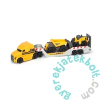 Dickie Construction - Mack kamion Volvo munkagépekkel játékszett