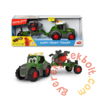 Dickie Happy Fendt szénaforgató traktor - 30 cm (203815002)