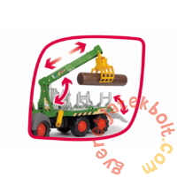 Dickie Happy Fendt traktor rönkszállítóval - 65 cm (203819003)