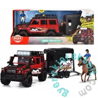 Dickie Mercedes-Benz G 500 terepjáró lószállítóval - 42 cm (203837018)