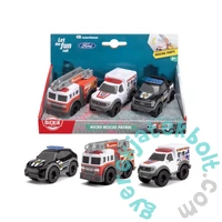 Dickie Micro Rescue Patrol játékszett - Sürgősségi mentőjárművek (203712031)