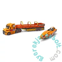 Dickie Heavy Load Motorcsónak szállító játék kamion - 41 cm