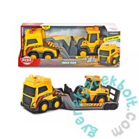 Dickie Volvo Truck Team teherautó és rakodó játékszett (203725008)