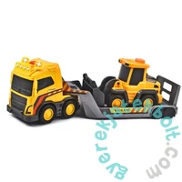 Dickie Volvo Truck Team teherautó és rakodó játékszett (203725008)