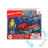 Dickie Playlife - Honda fűnyíró traktor játékszett figurával - 12 cm