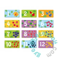 Dodo 2 x 12 db-os Duo puzzle - Bogyók (300116)