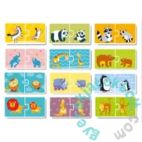 Dodo 2 x 12 db-os Duo puzzle - Mamák és babák (300150)